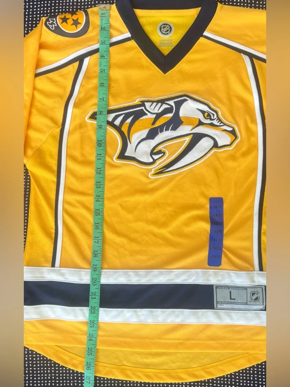 Nashville Predators New NHL Team Apparel Youth Hockey Jersey